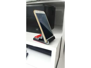 telefon stand mobile telefono tutacak 3d print model - Mito3D