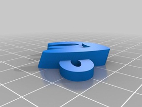 amarelo lu Schlüsselanhänger angepasst 3d print model - Mito3D