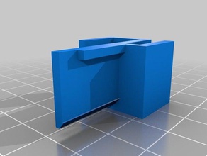 rehber porte coulissante sürgülü kapı rehberi yedek parçaları 3d print model - Mito3D