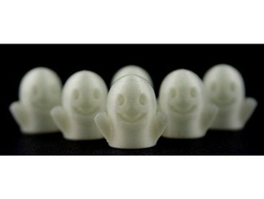 little ghost big creatures glow dark halloween nsfw small 3d print model - Mito3D