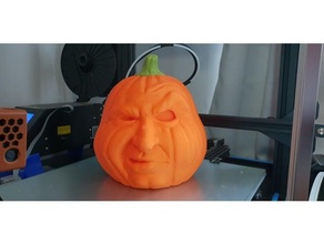 drop-in stem mmu grumpy pumpkin models halloween 3d print model - Mito3D