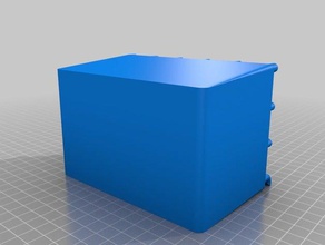 my customized pegstr -large peg bin tool holders boxes 3d print model - Mito3D