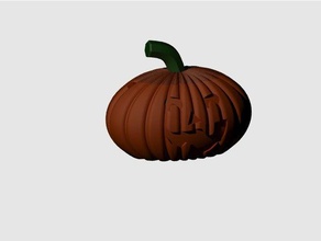 abobora pumpkin halloween 3d printing autocad 2018 dia das bruxas 3d print model - Mito3D