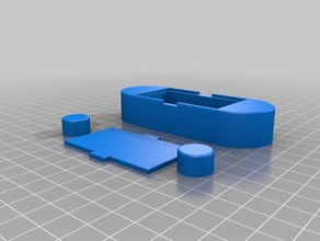 magnetic key box 15mm magnet gadgets 3d print model - Mito3D