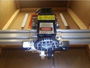 odak 21 mm diyot lazer yüzük diy 3d print model - Mito3D
