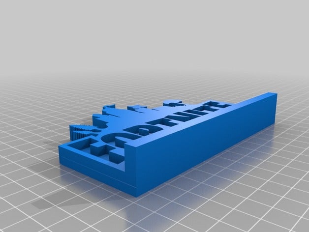 fortnite logo signs logos 3D print model - Mito3D