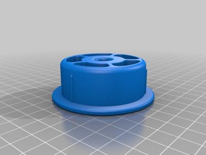 ball bearing hubs filamentsca economy pla 3d printer accessories filamentca filament spool holder 3d print model - Mito3D