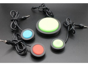 mini adaptable commutateur contacteur d'autres assistivetech appareil d'assistance bouton ergotherapie l'ergothérapie bouton-poussoir d'accès 3d print model - Mito3D