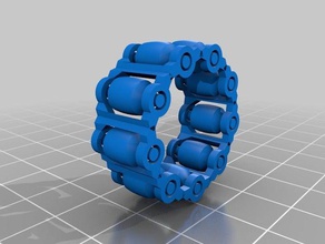 roller bearing 3413 mm diameter engineering 3d print model - Mito3D