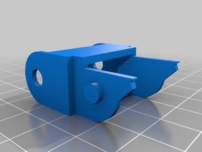 drag chain single diy customized 3d print model - Mito3D