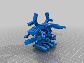 hermoso robot 3d impresoras 3d print model - Mito3D