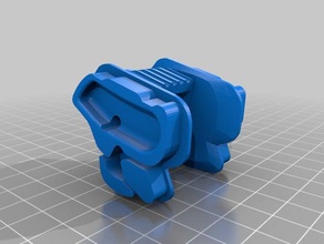 indestructible micro support de caméra armattan coq rc véhicules 3d print model - Mito3D