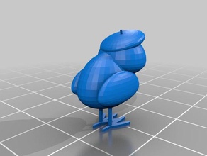 d u c k art duck 3d print model - Mito3D