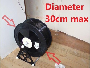 spool-Halter 3d Drucker - Zubehör bobine filament Unterstützung 3d print model - Mito3D