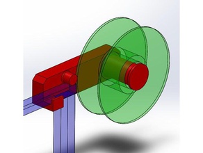 bobine filament support alfawise u20 3d printer accessories 3d print model - Mito3D