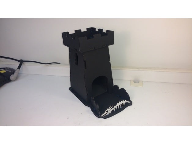 lasercut foamcore zar Kulesi 3D print model - Mito3D