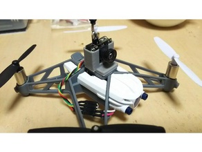 parrot mini drone kamera monte edin rc araç eachine papağan 3d print model - Mito3D