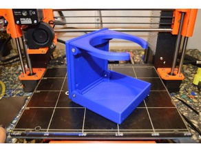 foldable cup holder screws household 3d print model - Mito3D