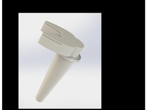 bat shaped wine bottle stopper gadgets 3d print model - Mito3D