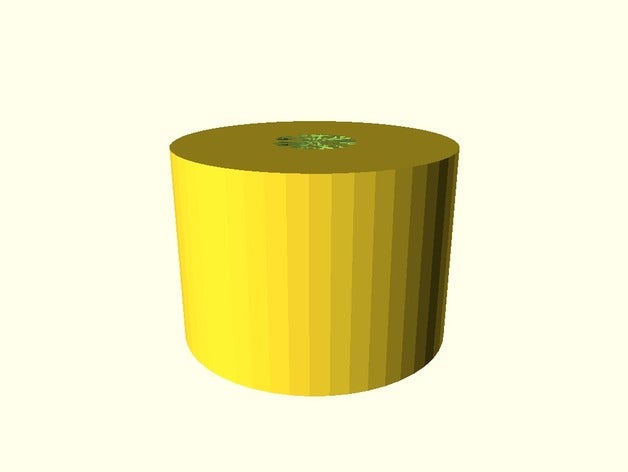 goujon pad ménage openscad 3D print model - Mito3D