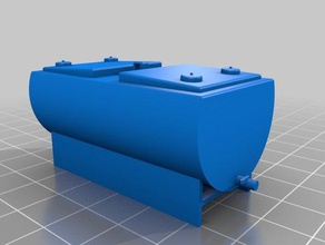 164 escala de tanque leite brinquedos jogos farm fazenda 3d print model - Mito3D