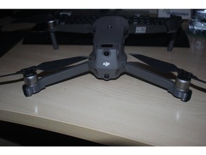 carl remix mavic 2 prozoom led stealth coverup rc des véhicules couvre dji drone zoom quadecopter 3d print model - Mito3D