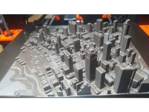 downtown seattle buildings structures 3d print model - Mito3D