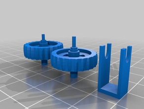 rueda usb ratón inalámbrico plegable 24g 3d impresión 3d print model - Mito3D