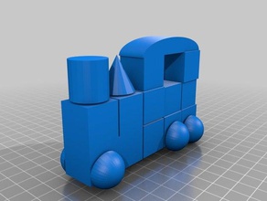 expres tren ısmael 3d baskı 3d print model - Mito3D