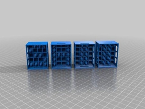 4x5 bira dot matrix ekran heykeller 3d print model - Mito3D