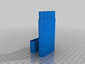 vape pen cartridge case andere Unkraut 3d print model - Mito3D