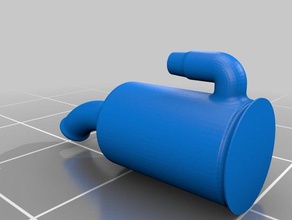 süper hit diğer 3d bong basılmıştır baskı su boru ot 3d print model - Mito3D