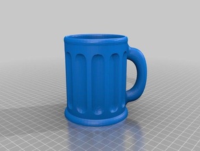 bira cam logosu altta mutfak yemek 3d print model - Mito3D