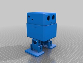 otto diy+ matriz nariz robótica personalizado 3d print model - Mito3D