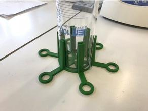1l vidrio graduado cilindro holderdryer biología la bioquímica 3d print model - Mito3D