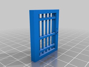 openforge 20 Gefängnis-Tür - Spielzeug Spiele 3d print model - Mito3D
