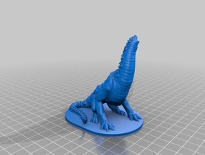 dragon body animals 3d print model - Mito3D