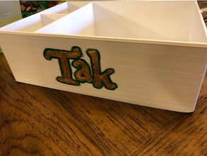 tak box containers customized 3d print model - Mito3D