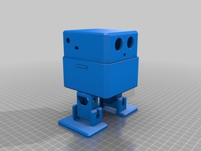 otto diy+ de la matriz nariz 2 robótica personalizado 3d print model - Mito3D