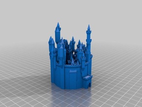 il mio personalizzato grand castle generator2 gli edifici strutture 3d print model - Mito3D