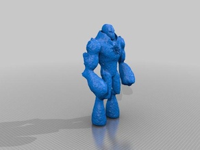 gloomhaven stone golem criaturas 3d print model - Mito3D