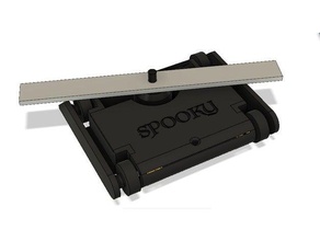 spooky 150g Kampfroboter horizontale spinner Robotik 3d print model - Mito3D