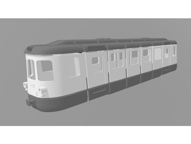 modulare fantasy-vagone 2ggor lgb i veicoli modelleisenbahn treno 3D print model - Mito3D