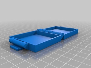 short hinge box 3d printing tests customized 3d print model - Mito3D