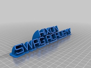 hixon swag academy office customized 3d print model - Mito3D