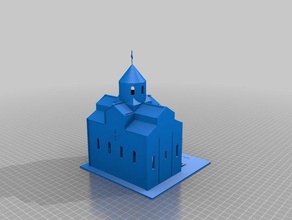 kilise ddmashen binalar yapılar 3d print model - Mito3D
