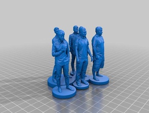 homme 189 190 191 192 193 194 sculptures 3d print model - Mito3D