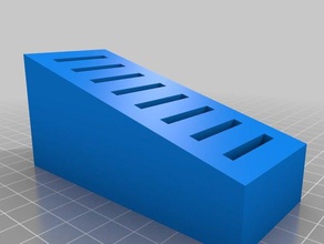 my customized parametric sd card holder other 3d print model - Mito3D