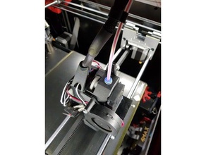 anycubic 4max bondtech bmg e3d v6 mount printer parts 3d print model - Mito3D