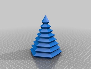 il mio personalizzato albero di natale arredamento 3d print model - Mito3D